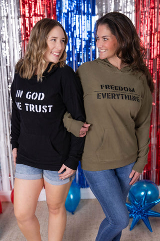 Annie Brushed + Ribbed Hoodie in AMERICANA VIBES-3- Hooded Tops-MICHELLE MAE-Styled by Stacked - A Plus Size Women's Boutique in Lakeville, MN