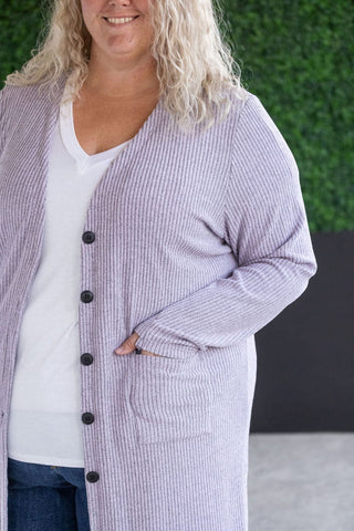 Kelbie Ribbed Duster w/Pockets in Solids (5 colors)-4- Overlayer Tops-MICHELLE MAE-Styled by Stacked - A Plus Size Women's Boutique in Lakeville, MN