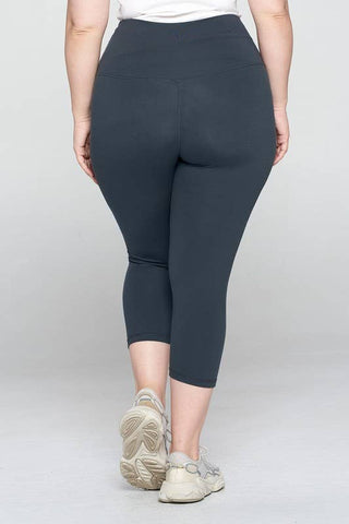 Core Comfort Capri Leggings in Solids