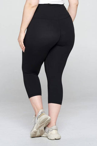 Core Comfort Capri Leggings in Solids
