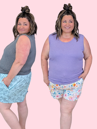Jaymee Pull On Shorts in Florals