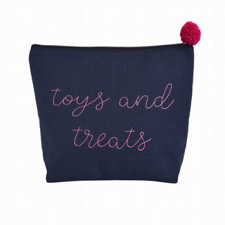 ***Navy Toys and Treats Bag-12- Accessories & Gifts-Totalee Gift-Styled by Stacked - A Plus Size Women's Boutique in Lakeville, MN
