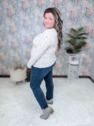 Bailey U-Neck Long Sleeve in Florals (6 Prints)