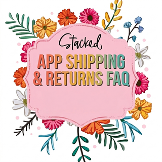 APP SHIPPING/RETURNS FAQ