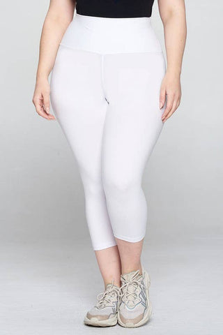 Core Comfort Capri Leggings in Solids