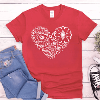 VALENTINES TEES - Heathered Red Designs-6- Graphic Tops-MICHELLE MAE-Styled by Stacked - A Plus Size Women's Boutique in Lakeville, MN