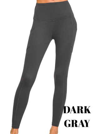 Practical Perfection Leggings w/Pockets (8 Colors)