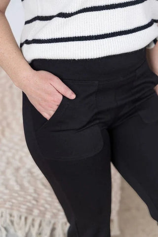 Poppy Pull On Scuba Dress Pants-10- Bottoms Non-Denim-MICHELLE MAE-Styled by Stacked - A Plus Size Women's Boutique in Lakeville, MN