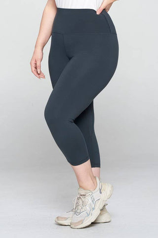 Core Comfort Capri Leggings in Solids