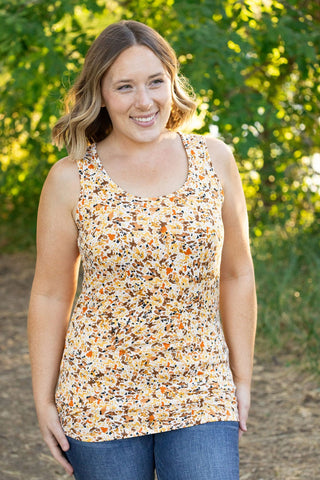 Elsie Scoopneck Buttery Soft Luxe Tank (13 prints)-1- ShortSlv/Slvless Tops-MICHELLE MAE-Styled by Stacked - A Plus Size Women's Boutique in Lakeville, MN