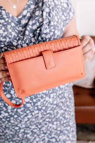 Joy Susan Crossbody Clutch in Sienna Sunset