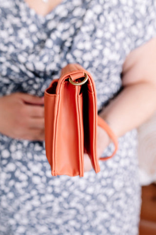 Joy Susan Crossbody Clutch in Sienna Sunset