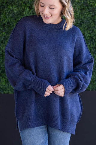 Aurora Cozy Dolman Slouchy Sweater in Solids (5 COLORS)-2- Long Sleeve Tops-Michelle Mae-Styled by Stacked - A Plus Size Women's Boutique in Lakeville, MN
