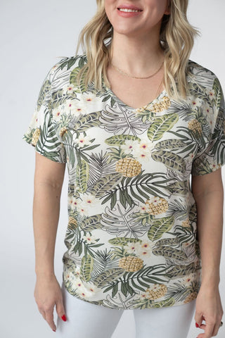 Ashley Ultimate Dolman Short Sleeve Tee- SELECT PRINTS SALE