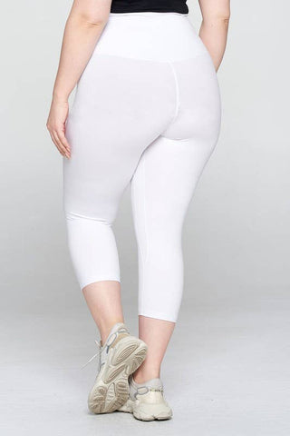 Core Comfort Capri Leggings in Solids