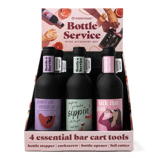 90S Song Lyrics Bottle Service Wine Accessory Set-12- Accessories & Gifts-DM Merchandising-Styled by Stacked - A Plus Size Women's Boutique in Lakeville, MN
