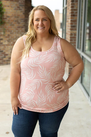 Elsie Scoopneck Buttery Soft Luxe Tank (13 prints)-1- ShortSlv/Slvless Tops-MICHELLE MAE-Styled by Stacked - A Plus Size Women's Boutique in Lakeville, MN