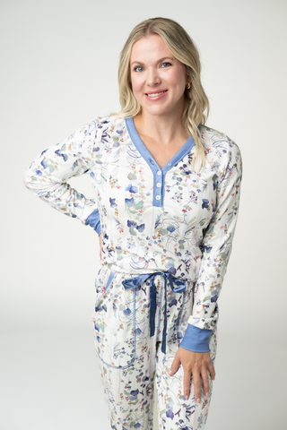 Jameson Luxe Henley + Pant Pajama Set (3 Prints)