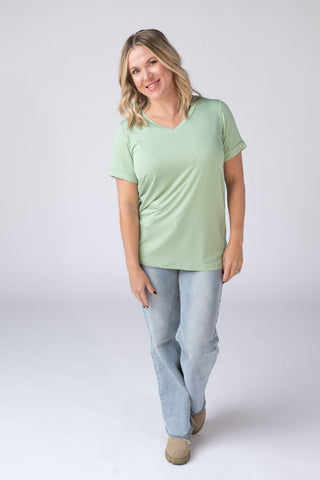 Sophie Perfect Vneck Tee in Solids (5 Colors)