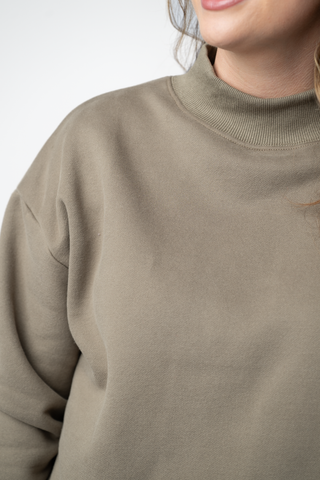 Marley Mockneck Pullover Sweatshirt (6 Colors)