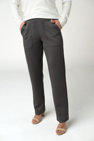 Poppy Pull On Scuba Dress Pants (4 Colors)
