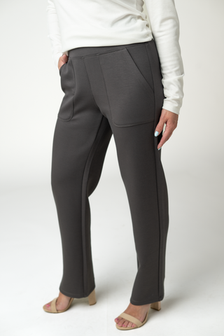Poppy Pull On Scuba Dress Pants (4 Colors)