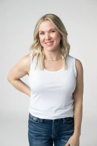 Livi Triple Stretch Scoopneck Tank in Solids (13 Colors)-1- ShortSlv/Slvless Tops-Michelle Mae-Styled by Stacked - A Plus Size Women's Boutique in Lakeville, MN