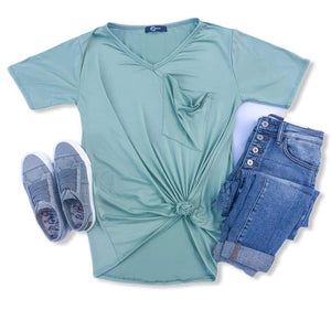 SALE- Slouchy Pocket Comfy Tee (many colors!)
