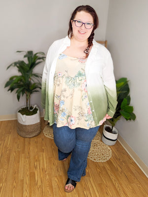 Dana Butter Yellow Floral Tank