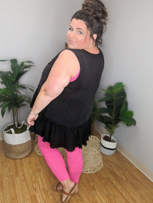 Plus Size "No Crotch Seam" Butter Pocket Leggings