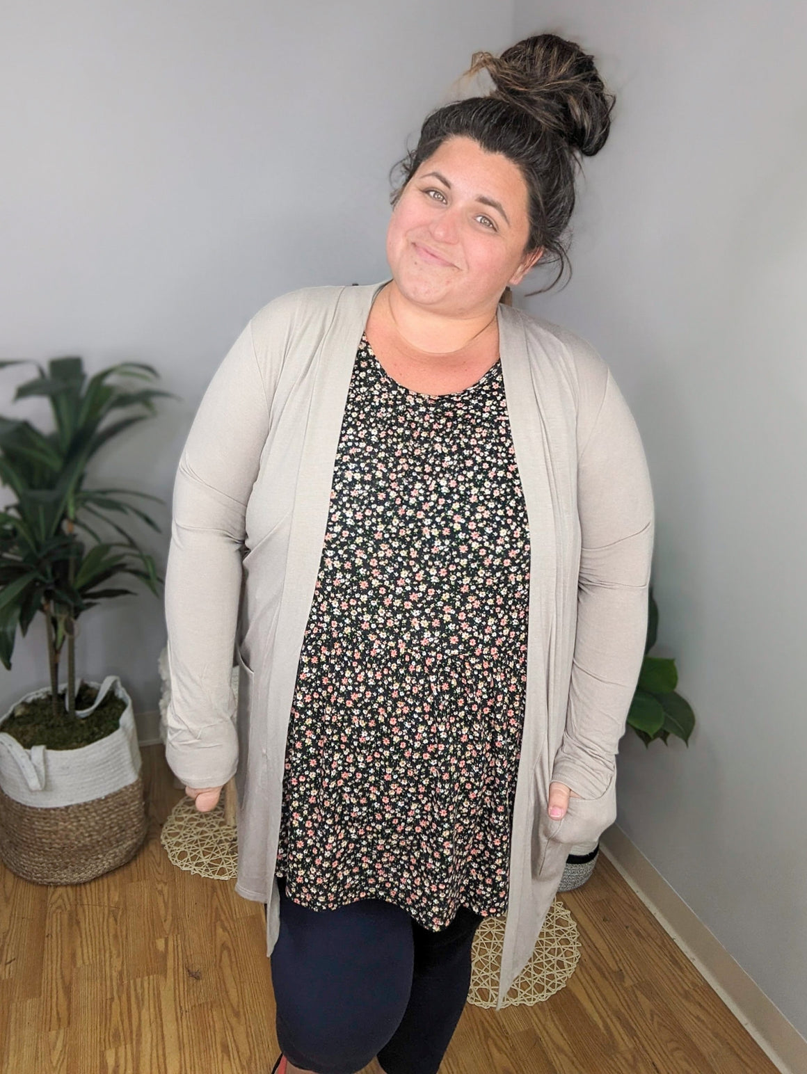 Ditsy Darling Tiered Flowy Tank