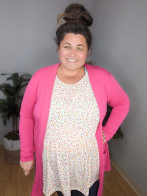 Ditsy Darling Tiered Flowy Tank