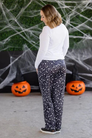 $0 Down Preorder: HALLOWEEN LOUNGE PANTS-3- Hooded Tops-MICHELLE MAE-Styled by Stacked - A Plus Size Women's Boutique in Lakeville, MN
