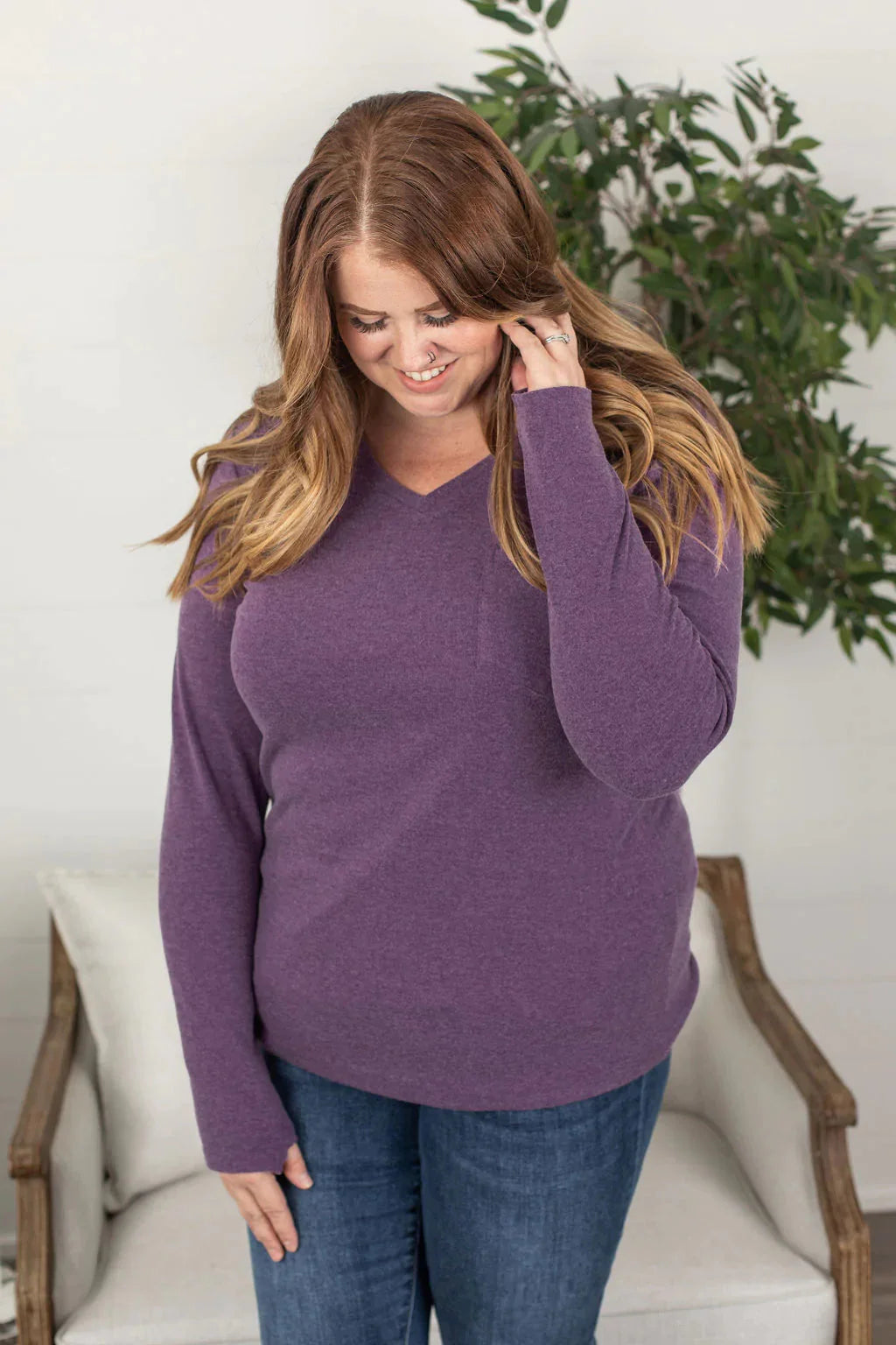 Premium Long Sleeve Layering Tee Michelle Mae 