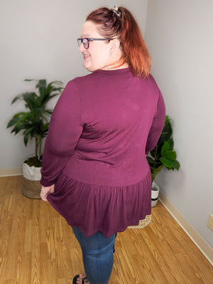 Relaxed and Refined Flowy Top