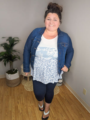 Blue Jean Baby Classic Stretch Denim Jacket (2 washes)
