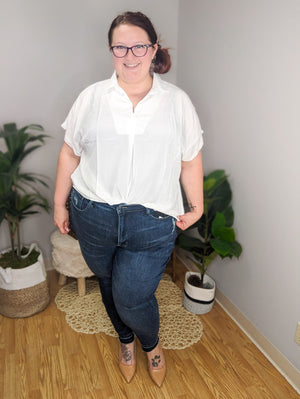 CEO Status Flowy Top