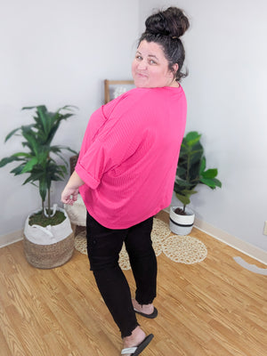 Judy Blue Black Tummy Control Sharkbite Skinny Jeans