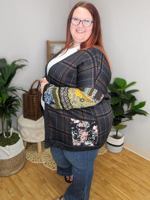 Mixed Feelings Open Cardigan ( 2 colors)