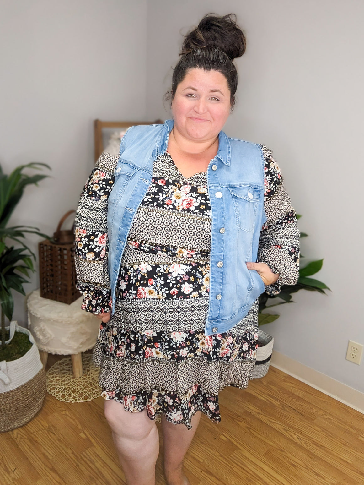 Baby's Got Her Blue Jeans On Denim Vest