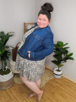 Blue Jean Baby Classic Stretch Denim Jacket (2 washes)