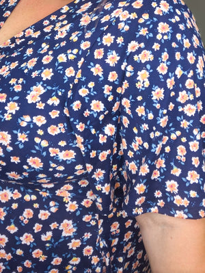 Pippi Prairie Floral Midi Dress