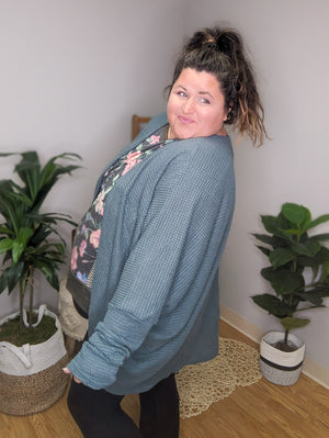 Transformation Complete Draped Dolman Cardigan (many colors)