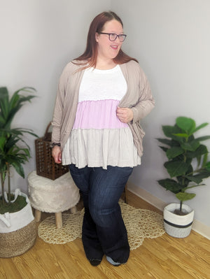 Teri Tiered Pastel Tank