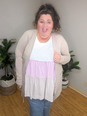 Teri Tiered Pastel Tank