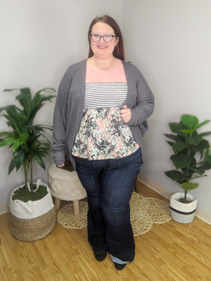 Transformation Complete Draped Dolman Cardigan (many colors)