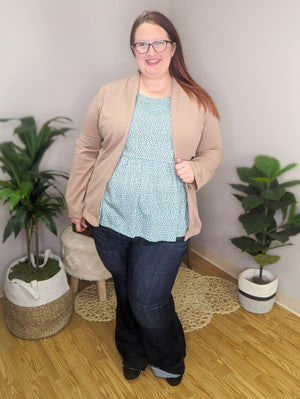 Spotted Sass Flowy Tiered Tank