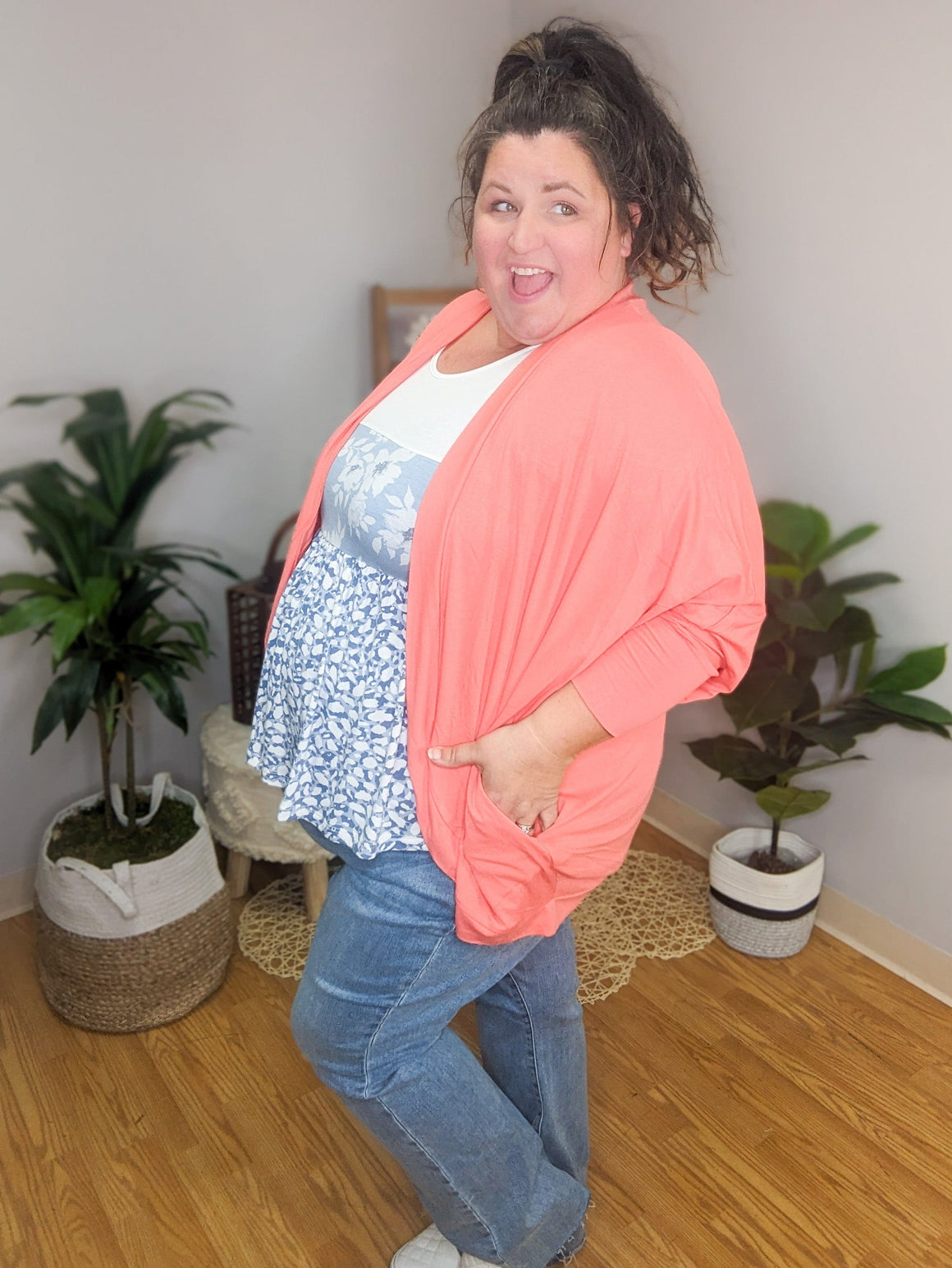 Rhythm And Blues Cocoon Pocket Cardigan
