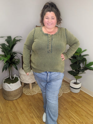 Judy Blue Tummy Control Raw Hem Bootcut