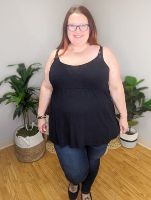 Angel Empire Waist Knit Tank (2 colors)